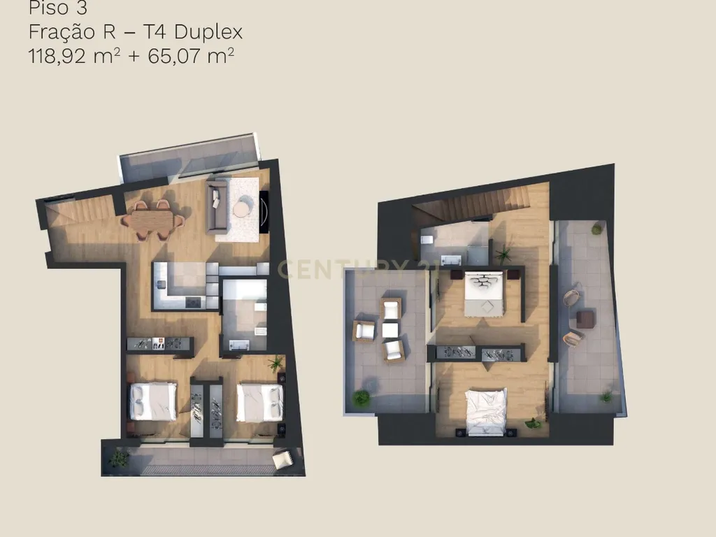 T4 Duplex em Novo Empreendimento no Centro de Cantanhede - Image 8