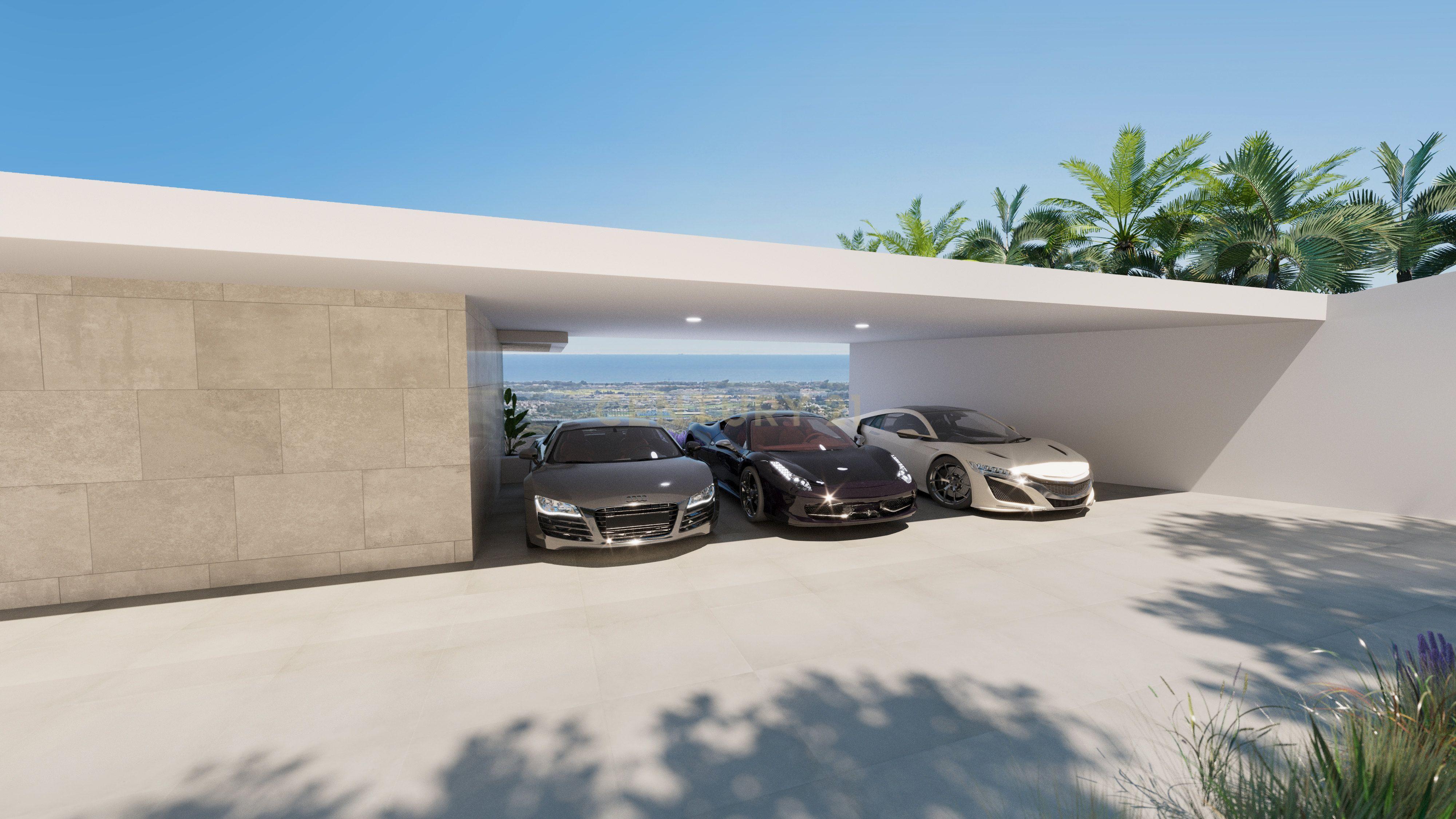 Villa Tiffany: Um Santuário Contemporâneo com Vistas Panorâmicas em El Madroñal, Benahavís - Image 4