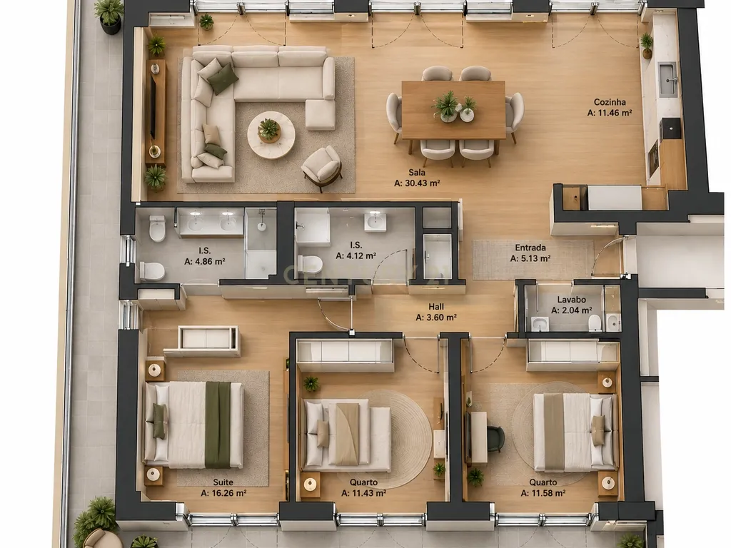 T3 NO NOVO EMPREENDIMENTO EM SANTO ANTÓNIO DOS CAVALEIROS – PARADELA GARDENS - Image 10