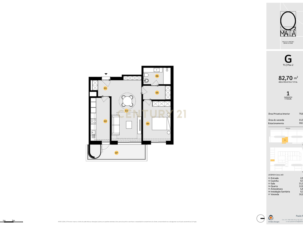 Apartamento T3 no Empreendimento O2 Maia | Espaço, Elegância e Conforto no Centro da Maia - Image 24