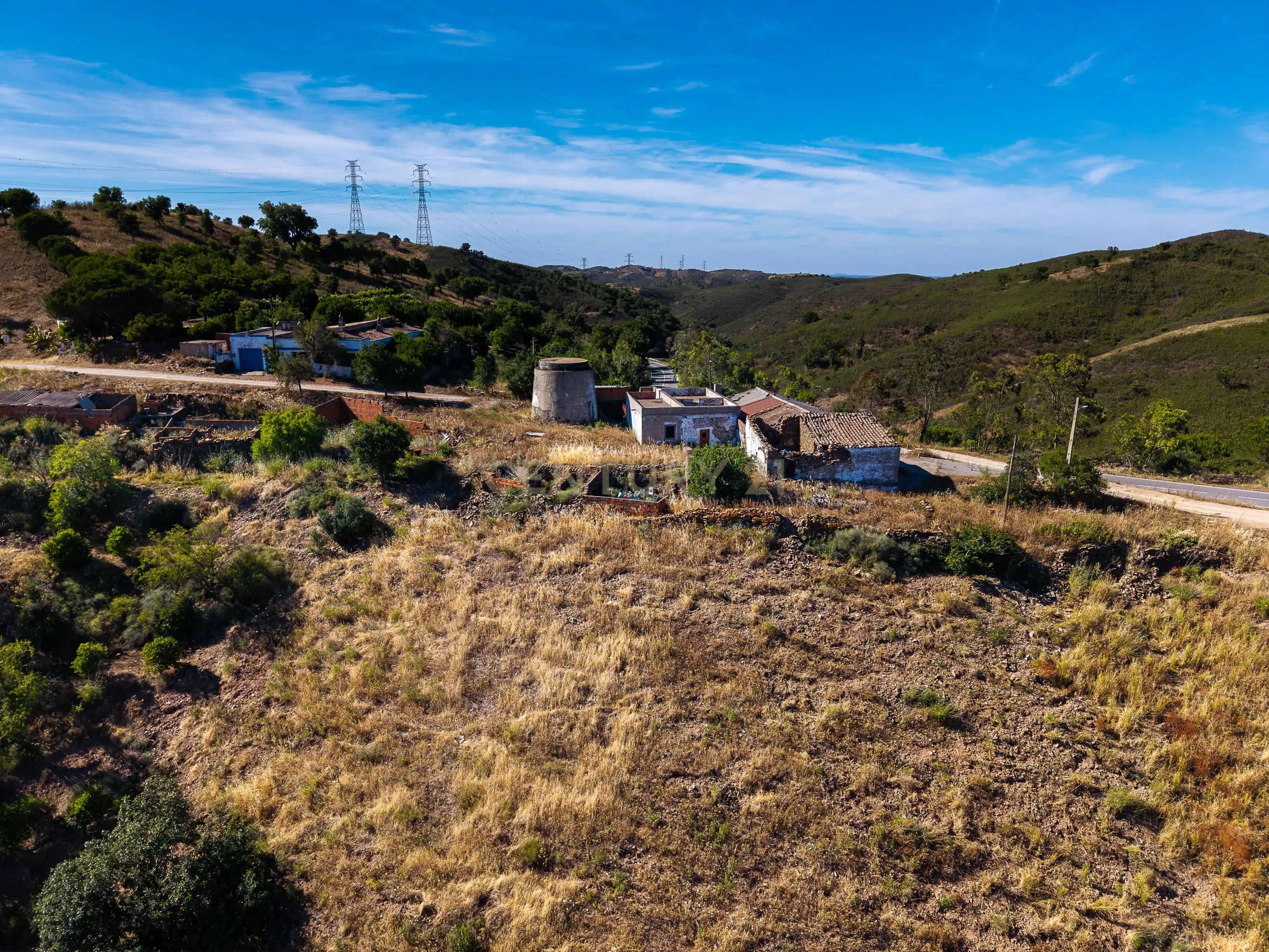 Fotografia 9 de Terreno Misto com Projeto de Turismo Rural e Vista Panorâmica de Mar e Serra – Santa Catarina da Fonte do Bispo, Tavira