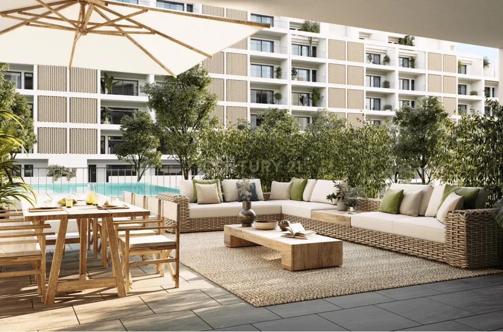 T2 ELOU com piscina, jardim, ginásio, varanda e terraço - Image 33