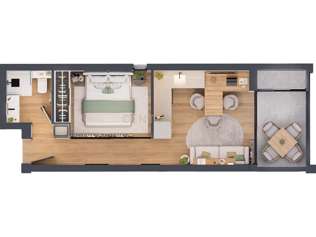 Localização Privilegiada e Design Inteligente || Apartamento T1 || Leiria - Image 18