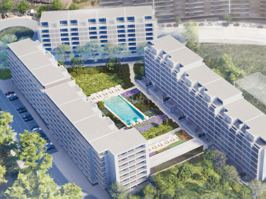 T2 ELOU com piscina, jardim, ginásio, varanda e terraço - Image 35
