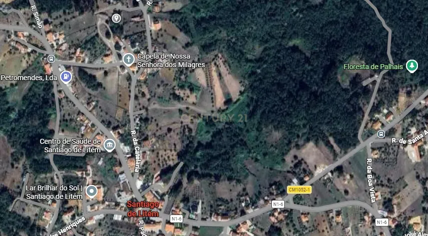 Fotografia 8 de Terreno com Vista Panorâmica em Santiago de Litém em Pombal.