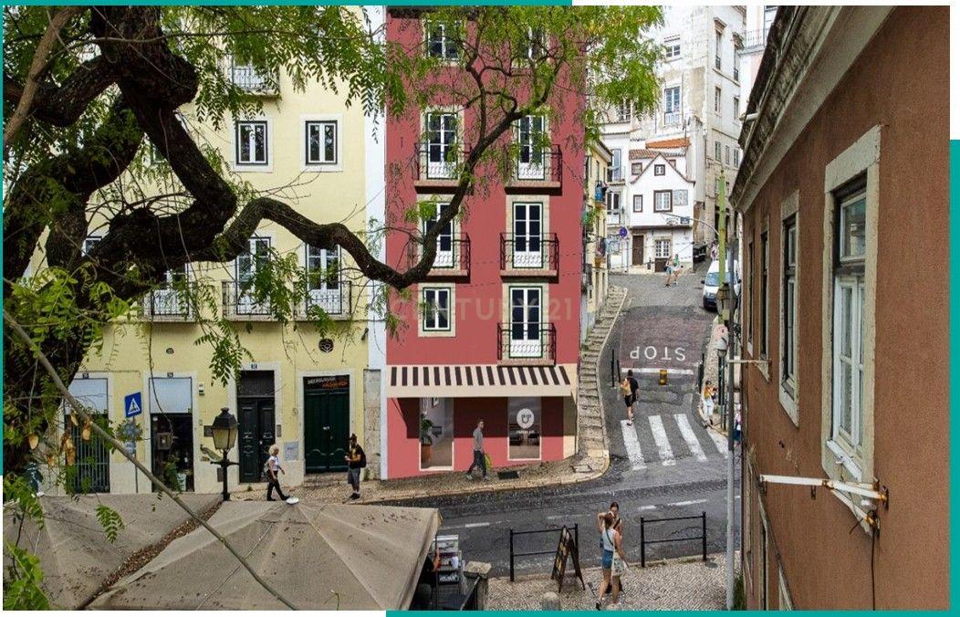 RED BUILDING Apartamento Triplex T1 + 1 NOVO no Centro Histórico de Lisboa - Image 2