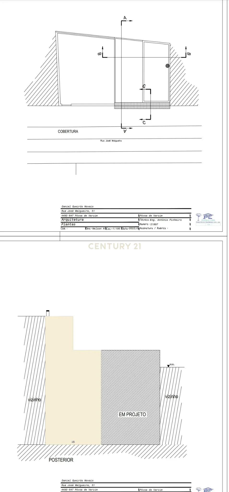 Prédio com Projeto Aprovado no Centro Histórico da Póvoa de Varzim - Image 13
