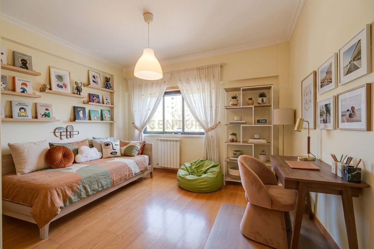 Fotografia 10 de Apartamento T3 | Terraço, Box e Arrecadação | Urbanização da Ribeirada, Odivelas