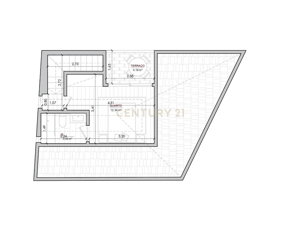 Apartamento T2 Duplex - Remodelado com terraço na Trafaria - Image 5