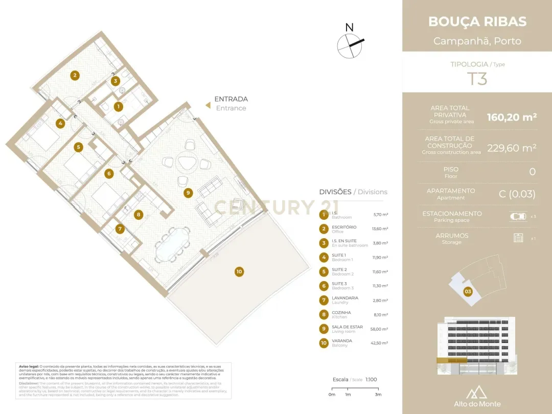 Apartamento T3 à venda em Campanhã, Porto — foto 23