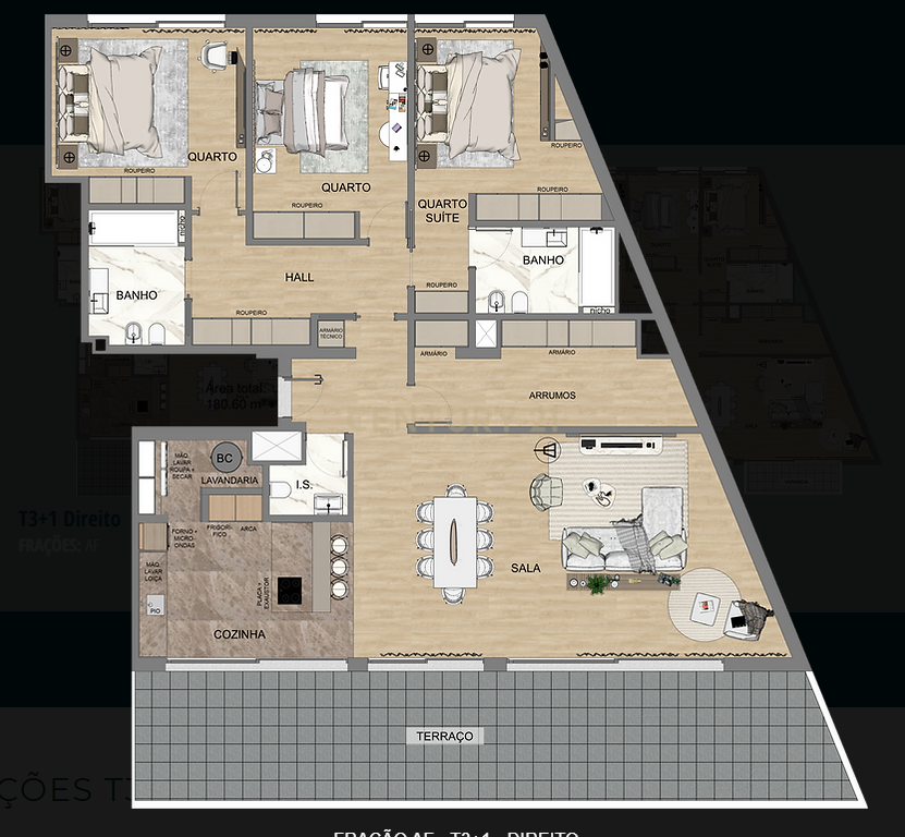 Apartamento T3 + 1 com Terraço | Vila Nova de Gaia - Image 7
