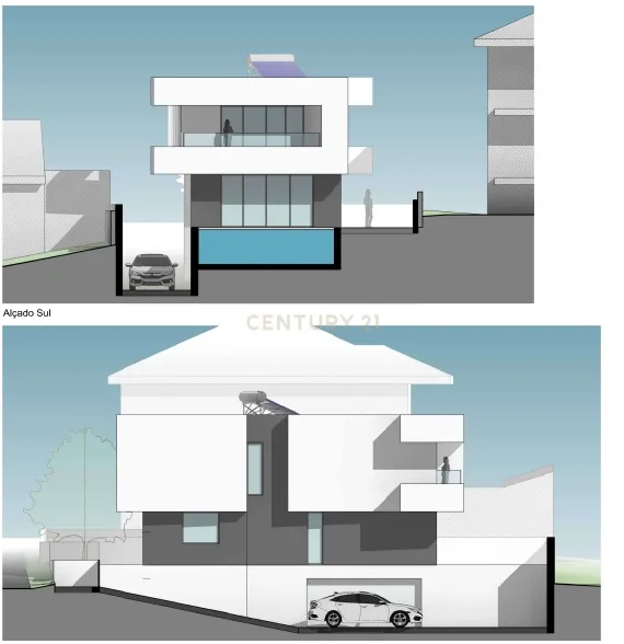 Terreno para construção com projeto aprovado na Charneca da Caparica Quinta de Cima - Image 4