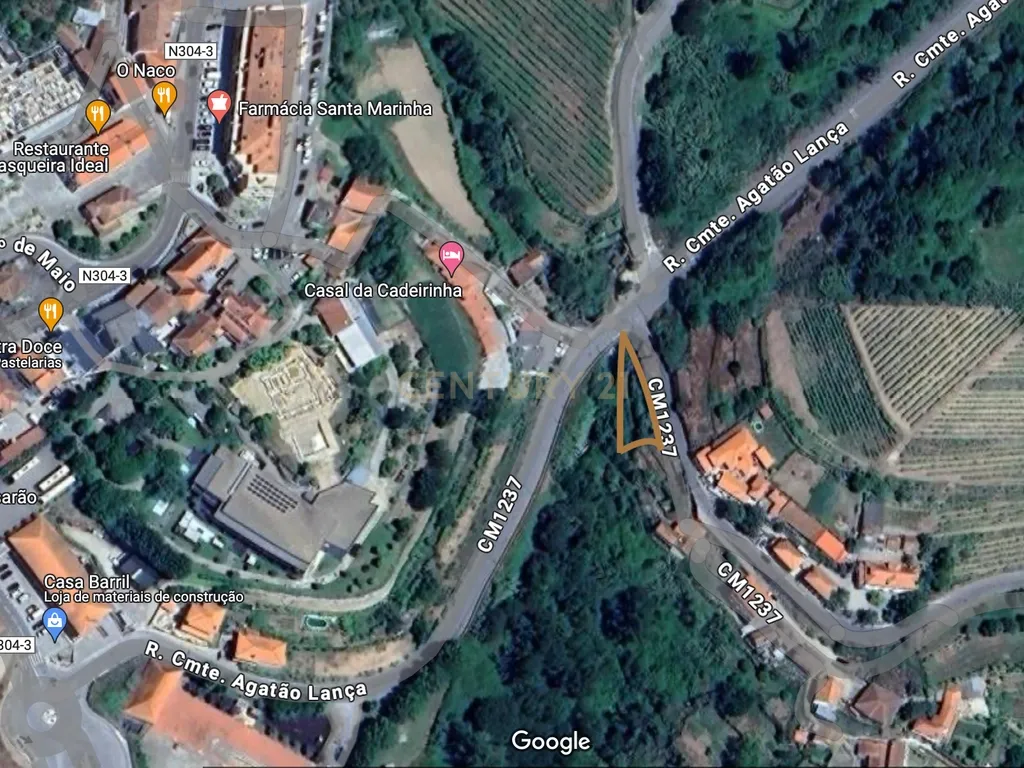 Grande moradia em ruina com terreno junto ao ribeiro, para reconstrução, nas Lages, em Stª Marinha do Zêzere, Baião, Porto. - Image 3