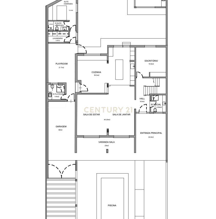 Moradia T4+2 com Piscina, Garagem e Jardim Totalmente Remodelada - Image 39