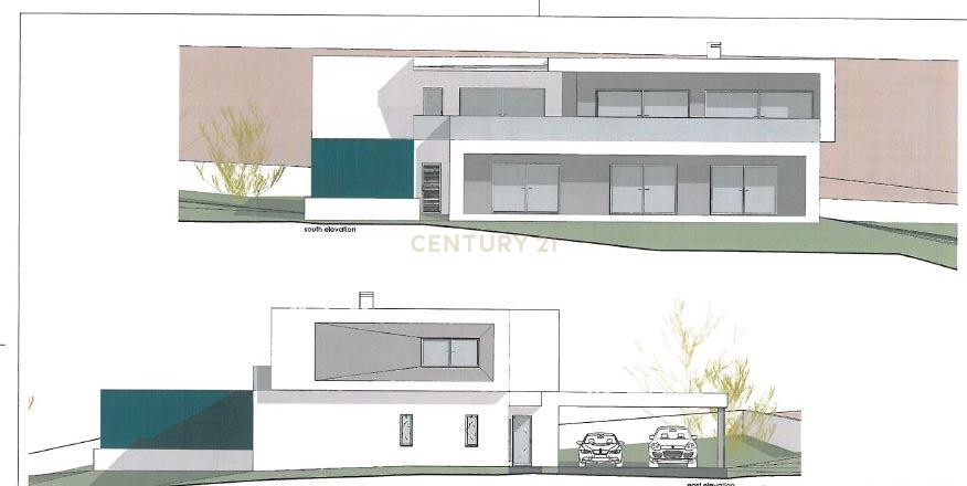 Terreno de 1.760 m² em Santa Bárbara de Nexe: Localização Privilegiada com Vistas Deslumbrantes para o Mar e Projeto Aprovado para Moradia de Luxo - Image 3