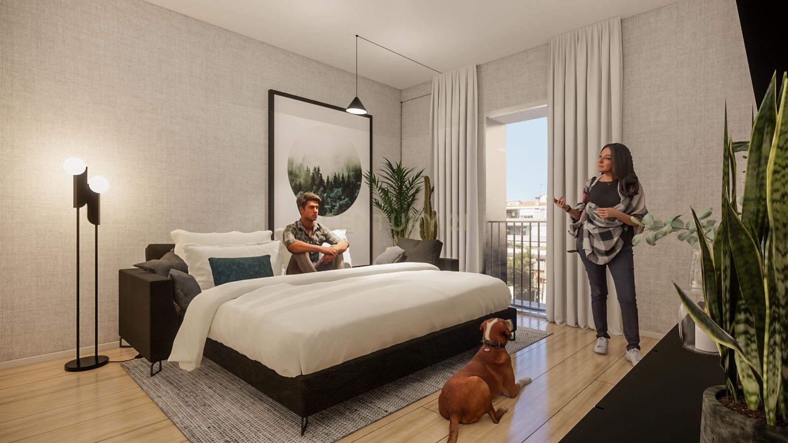 Fotografia 3 de Apartamento T0 Novo em Paranhos, Porto - Excelente Localização
