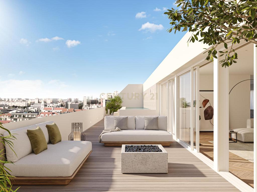 T3 com terraço e varanda nas Avenidas Novas - avenida 5 de Outubro– Lisboa - Image 21