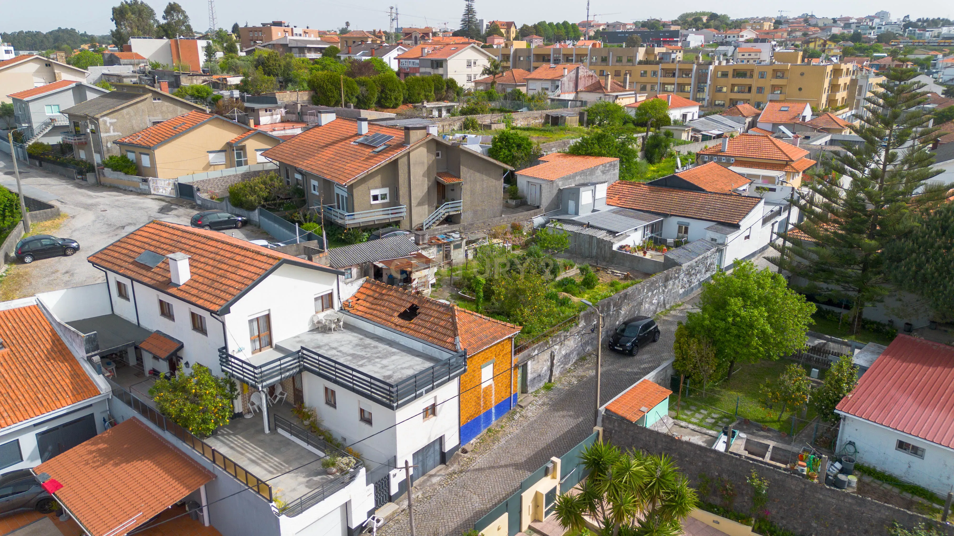 Fotografia 6 de Terreno na Madalena com PIP em aprovação para 3 moradias novas.