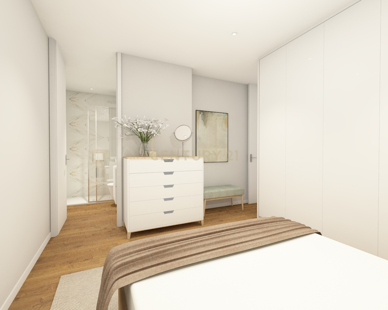 Apartamento T1- Olea Village 16 - Parque das Oliveiras, Camarate - Image 9