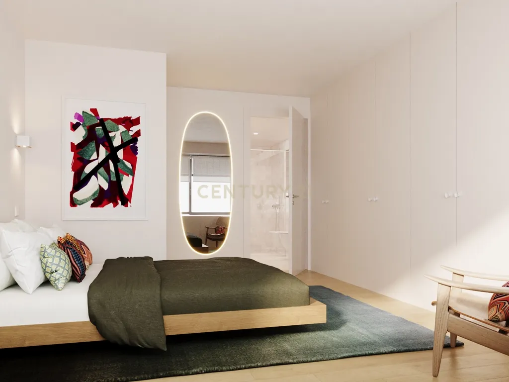 Apartamento T3 no Condomínio Smooth Restelo c/ Piscina, Garagem e Vista Rio - Image 8