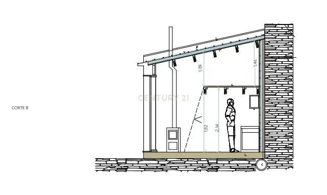 Terreno em Valdigem, com uma área total de 3.350m², oferece vistas panorâmicas sobre o Rio Douro. Tem licença para a construção de uma casa com seis quartos (T6), além de uma vasta área de terreno com vinhas antigas de categoria A. - Image 69