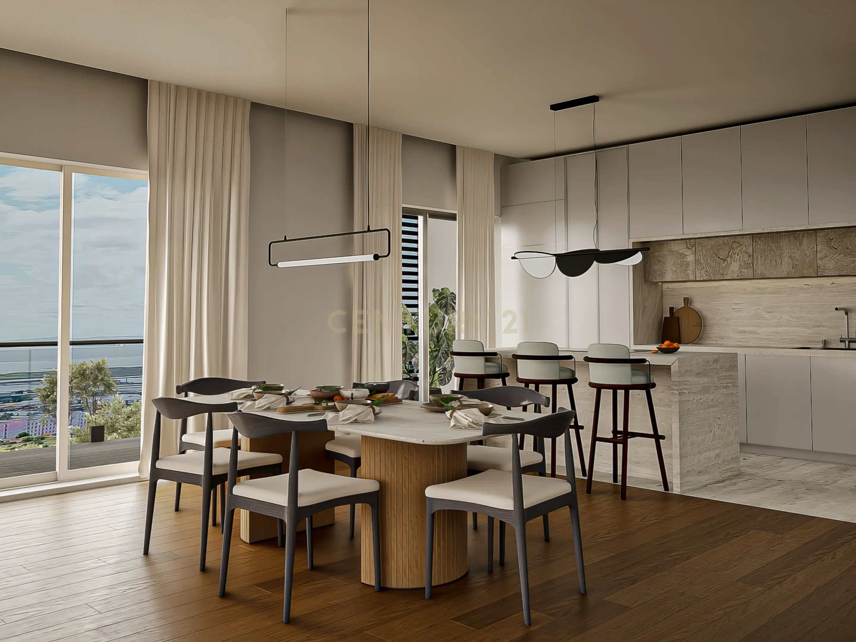 Penthouse com 4 quartos com terraço privativo e vista rio em Condomínio Fechado com Piscina – Iria Rio Residence, a apenas 15 minutos do Parque das Nações - Image 9