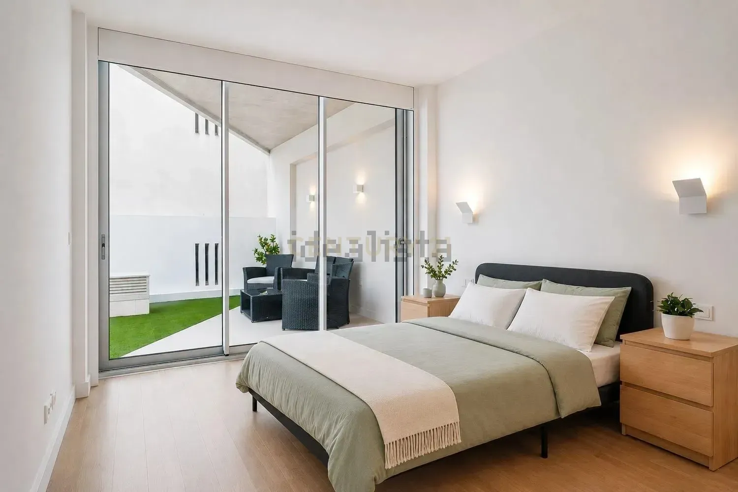 Fotografia 6 de T2 de Luxo com 150 m², Estacionamento, Terraço e Jardim Privativo, nas Avenidas Novas