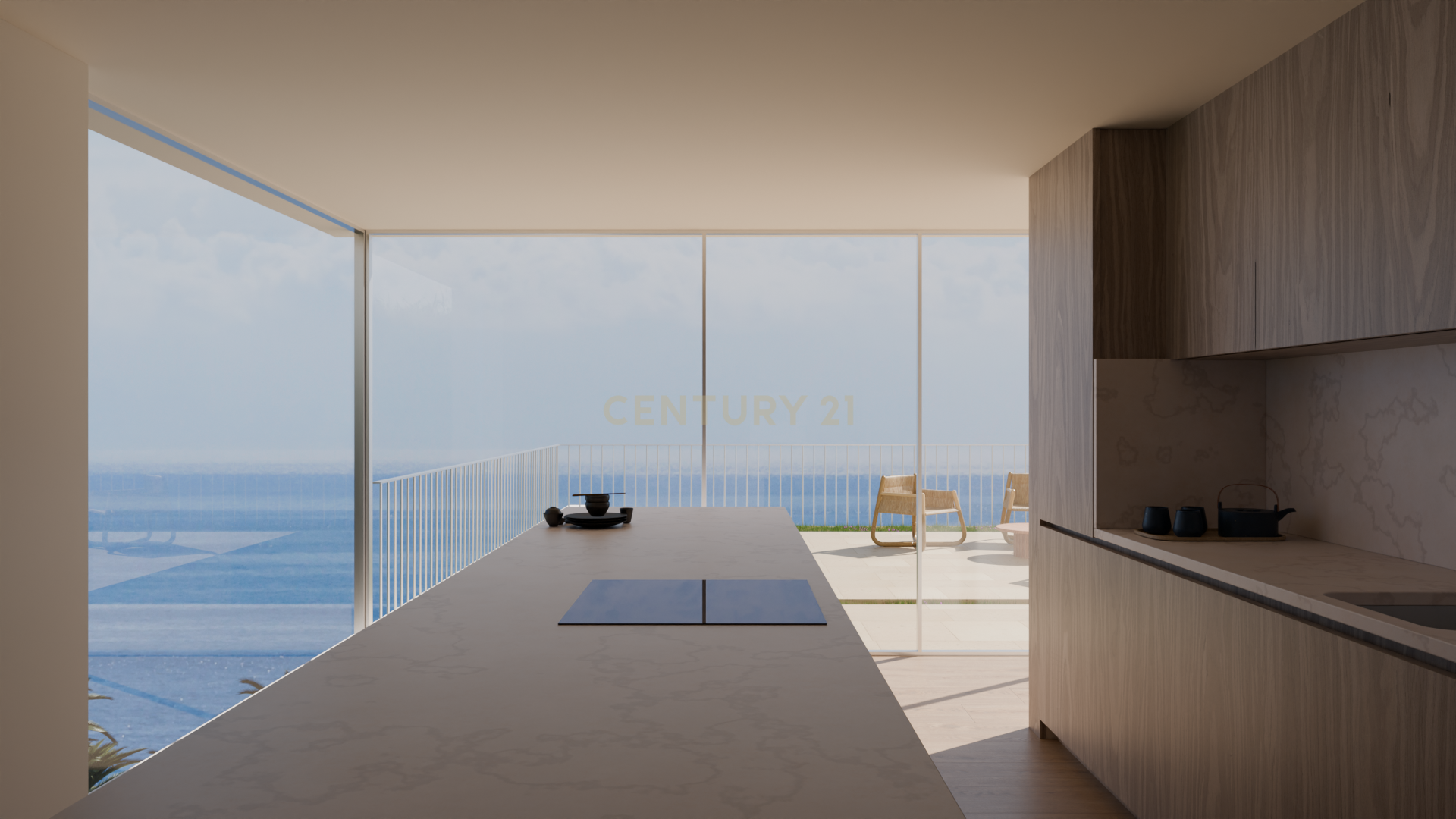 Fotografia 5 de Terreno 5.170 m² | São Martinho | 1.556 m² Urbanizáveis | Vista Atlântico | Projeto T4 incluído