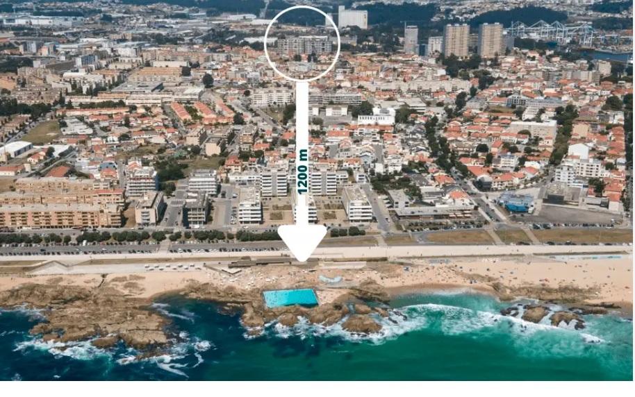 Apartamento T4 com varanda num condomínio fechado, Ocean Terrace, em Leça da Palmeira - Image 4