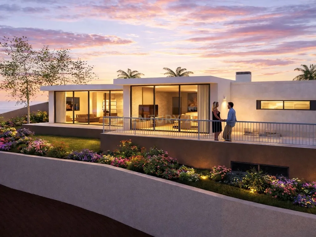 Terreno com Projeto Aprovado – Estreito da Calheta, Madeira - Image 1