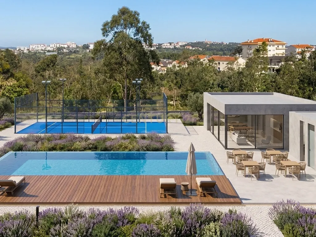 T1 Único em Leiria: Construção ICF em Condomínio Fechado com Piscina - Image 8