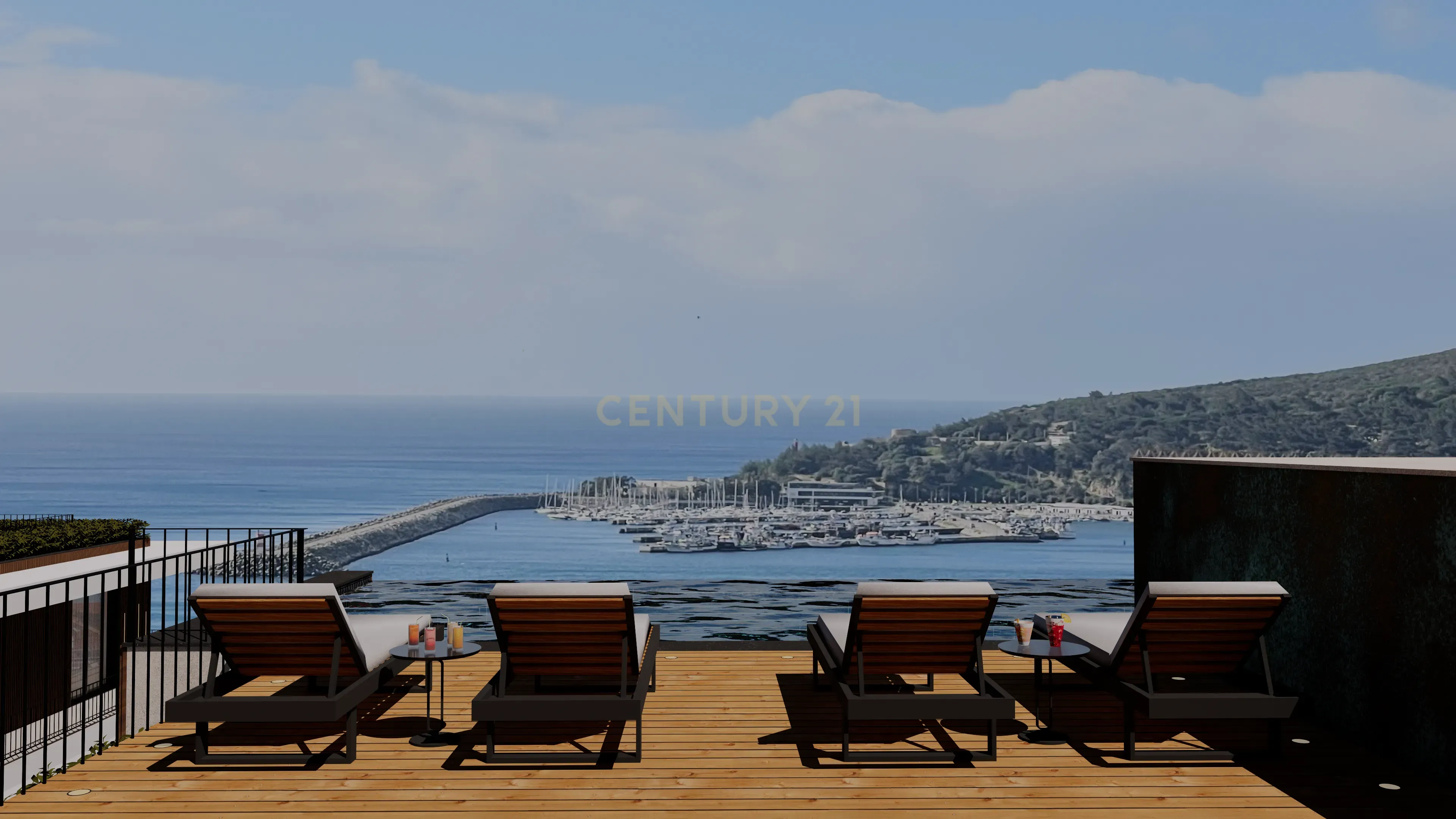 Fotografia 6 de T3 em Sesimbra com vista mar e piscina panorâmica