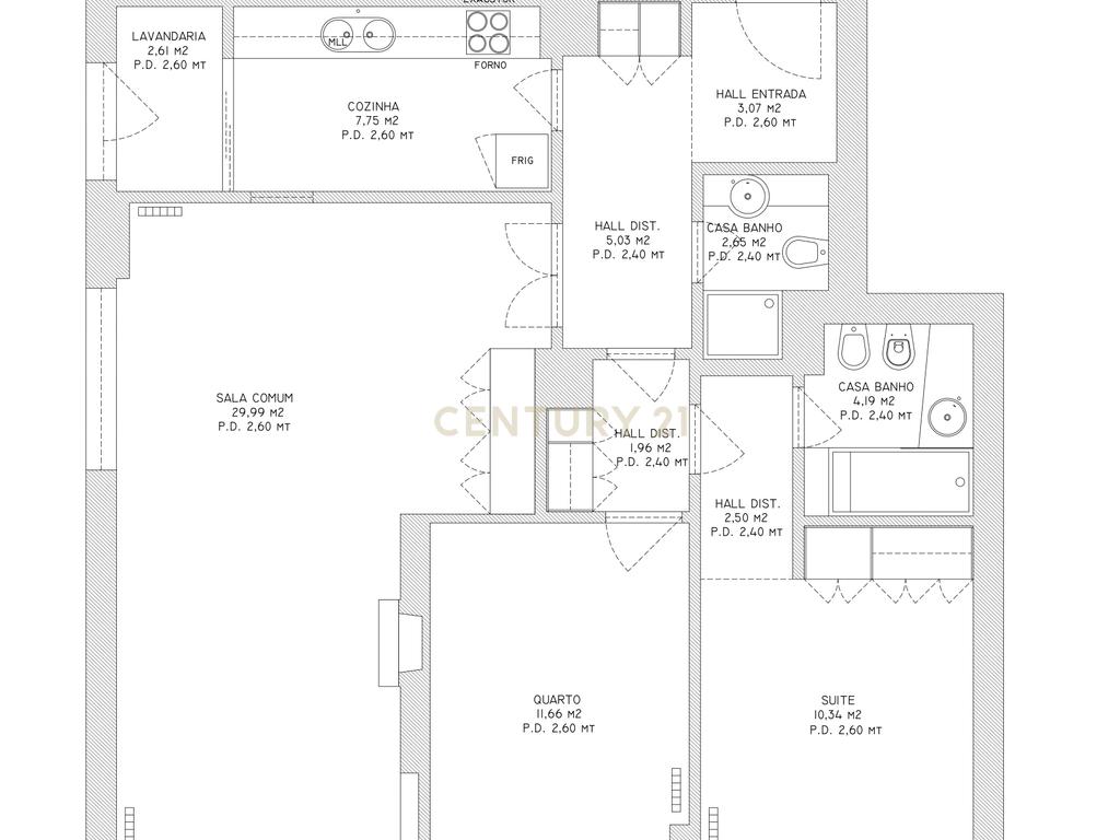 Apartamento T2 para Arrendamento em Lordelo do Ouro, Porto - Image 47