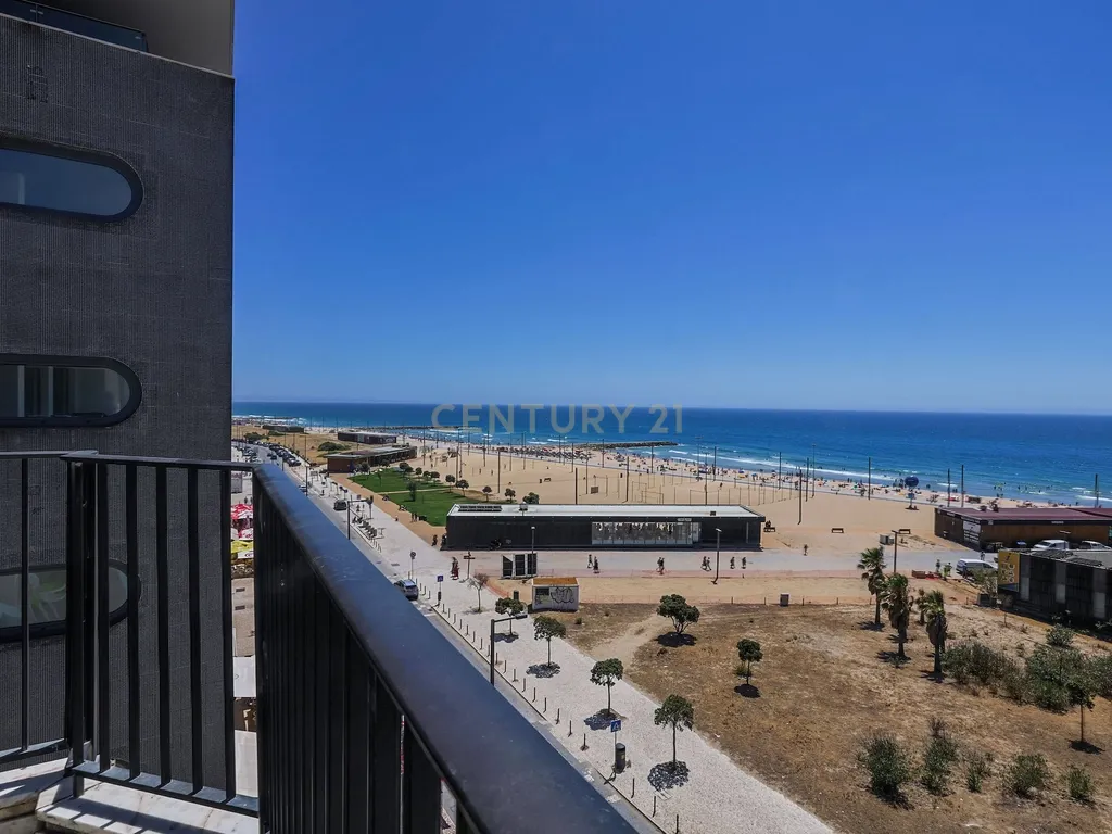 T1 moderno com domótica e piscina – Costa da Caparica - Image 38