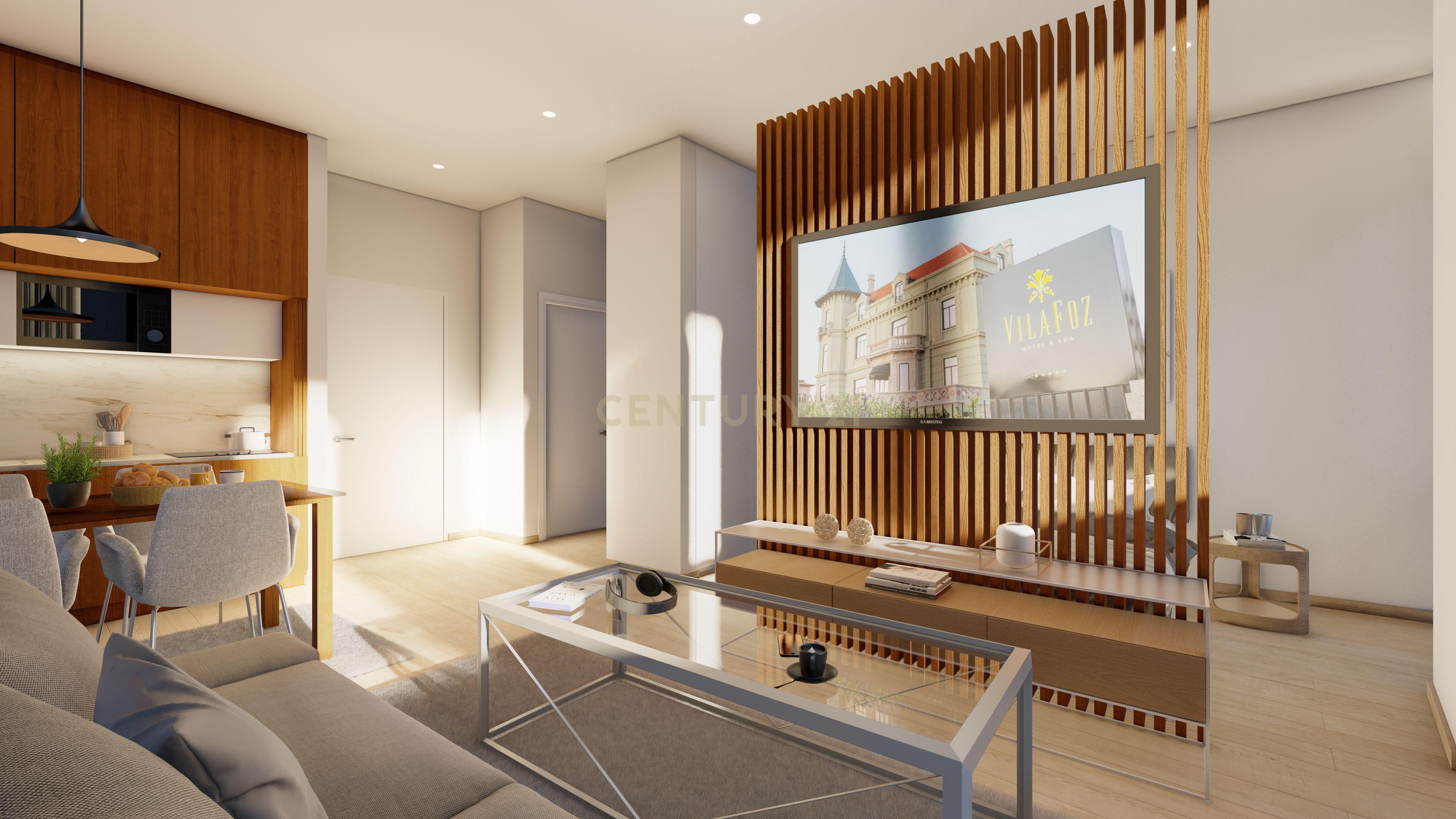 Fotografia 5 de Apartamento T0+1 no centro histórico do Porto,  com cozinha equipada.