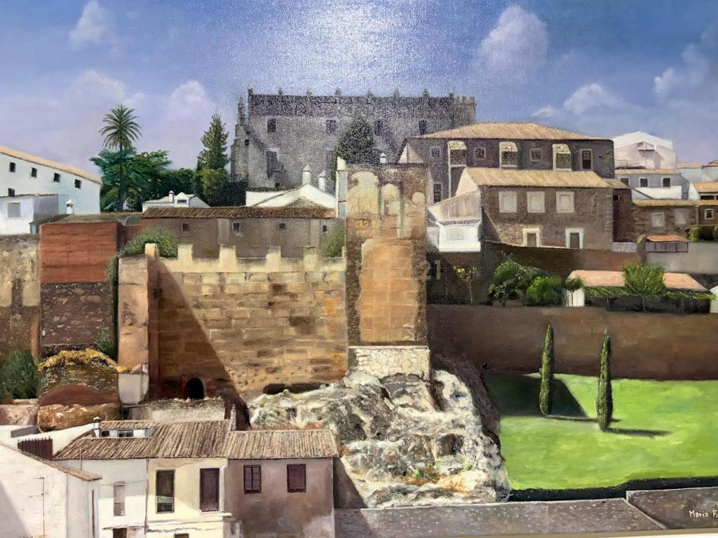 Oportunidad de inversión en el Casco Antiguo de Cáceres, apartamento con piscina, jardín y garage.