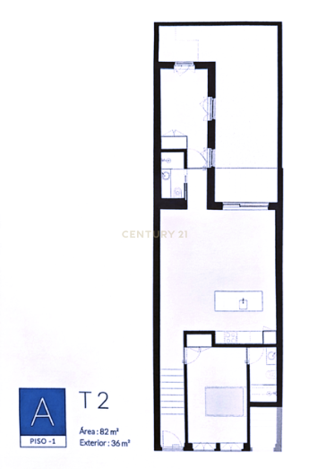 Fotografia 12 de Andar Moradia T2 Novo com Terraço | Conforto, Modernidade e Localização de Excelência