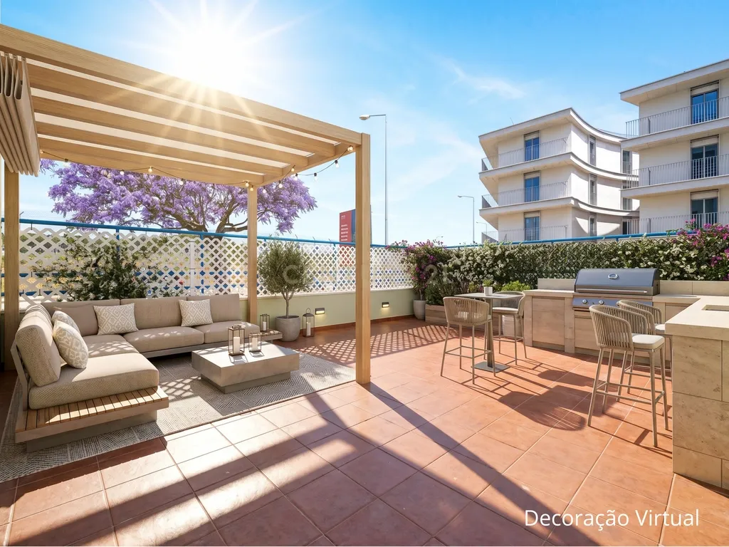 Apartamento T2 Renovado com Terraço de 48 m² e Box para 2 Carros em Carcavelos – a 8 minutos da praia - Image 1