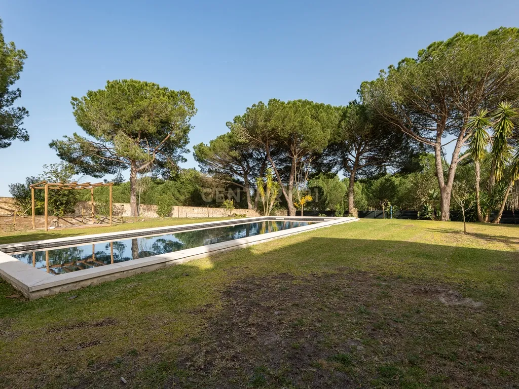 Fabulosa Quinta com lote de terreno de 22.381 m2, onde se encontra inserida uma moradia composta por dois pisos, com uma área bruta de 623 m2, uma área útil de 304 m2 e uma área bruta dependente de 319 m2, localizada em Santo Isidro de Pegões, na zona de Pegões, a pouca distância das belas praias de Setúbal. - Image 109