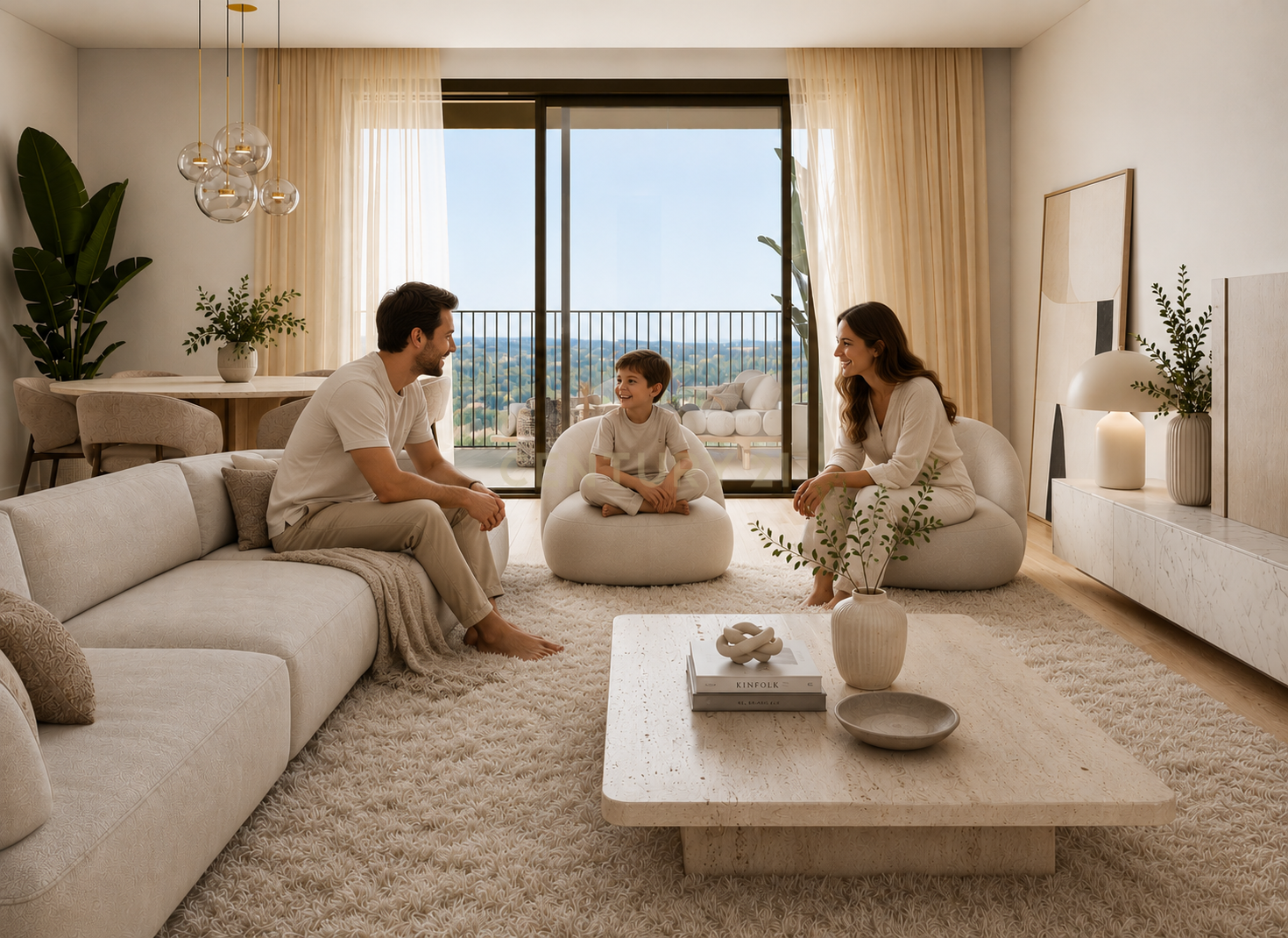 Fotografia 8 de APARTAMENTO DE LUXO T3 FARO COM TERRAÇO, 2 LUGARES GARAGEM E ARRECADAÇÃO