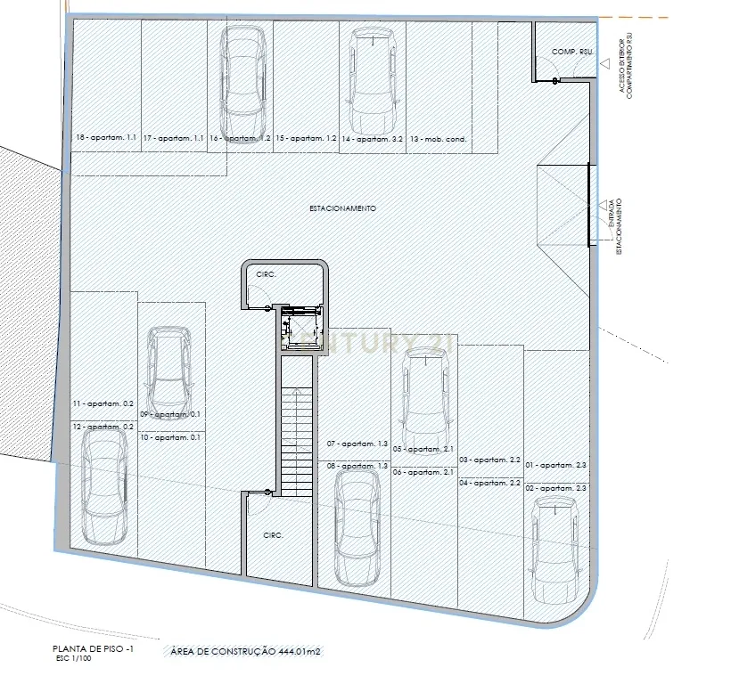 Terreno com projecto de arquitectura aprovada – 10 frações – junto ao Metro e à CP da AMADORA - Image 14