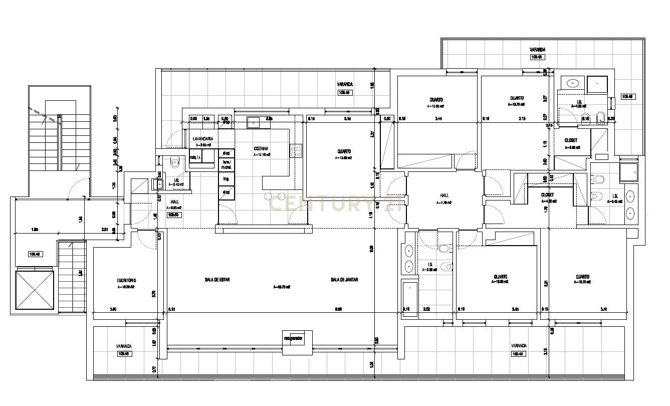 Requintada Penthouse T6 em Celas - Coimbra - Image 49