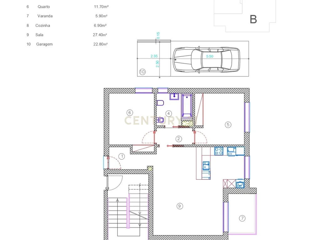 Apartamento T2, em construção, na Marinha Grande - Image 4