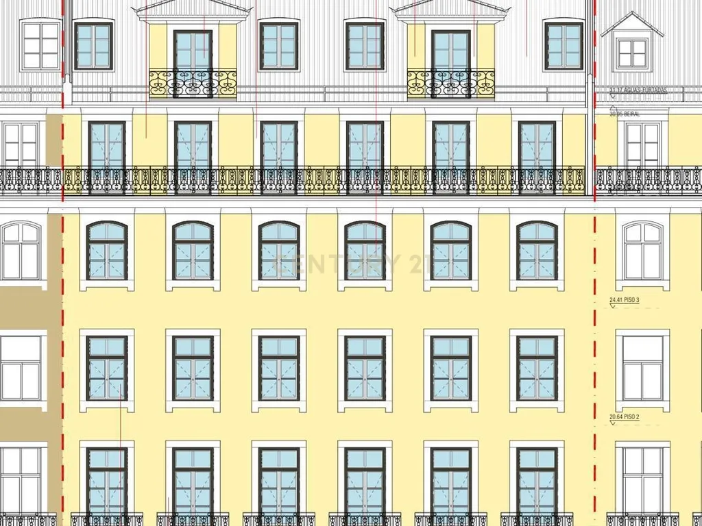 Prédio na Baixa - Projeto para Hotel 4* - 30 quartos - Image 12