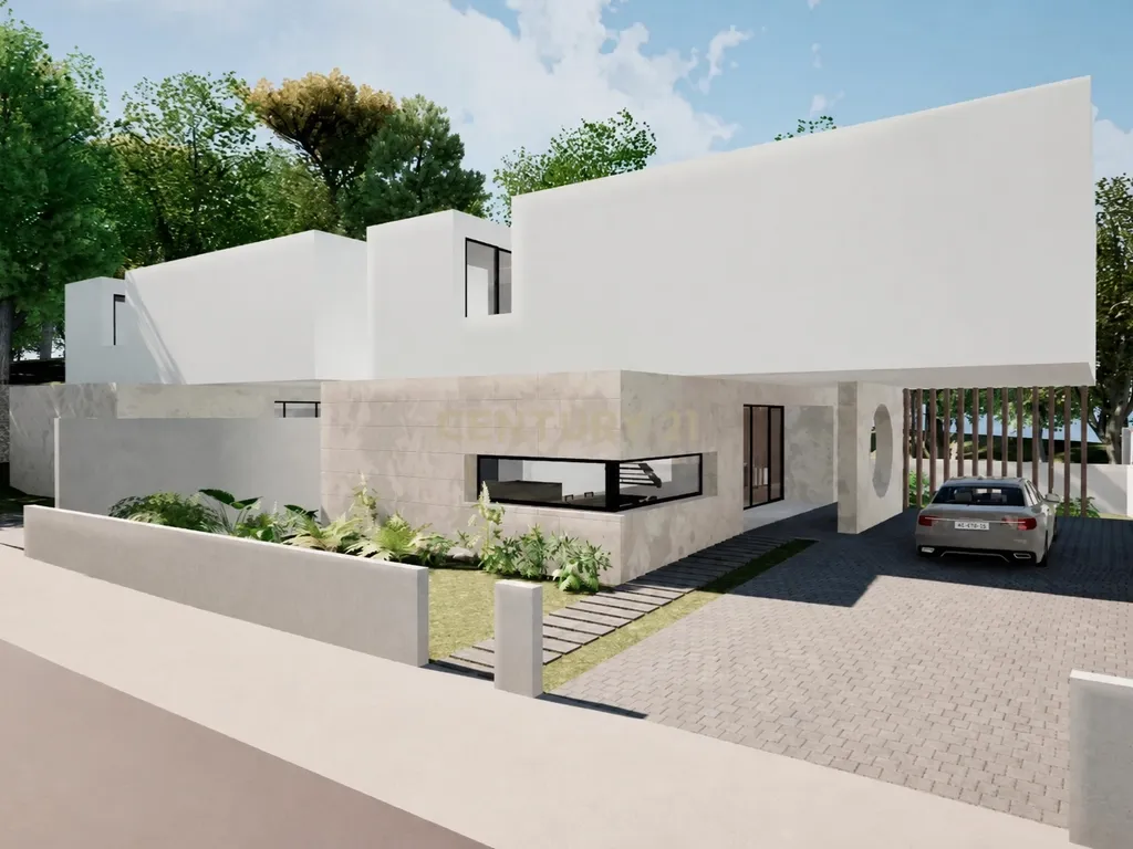 Terreno Urbano com Projeto Aprovado para Moradia Moderna na Pocariça – Maceira, Leiria - Image 1