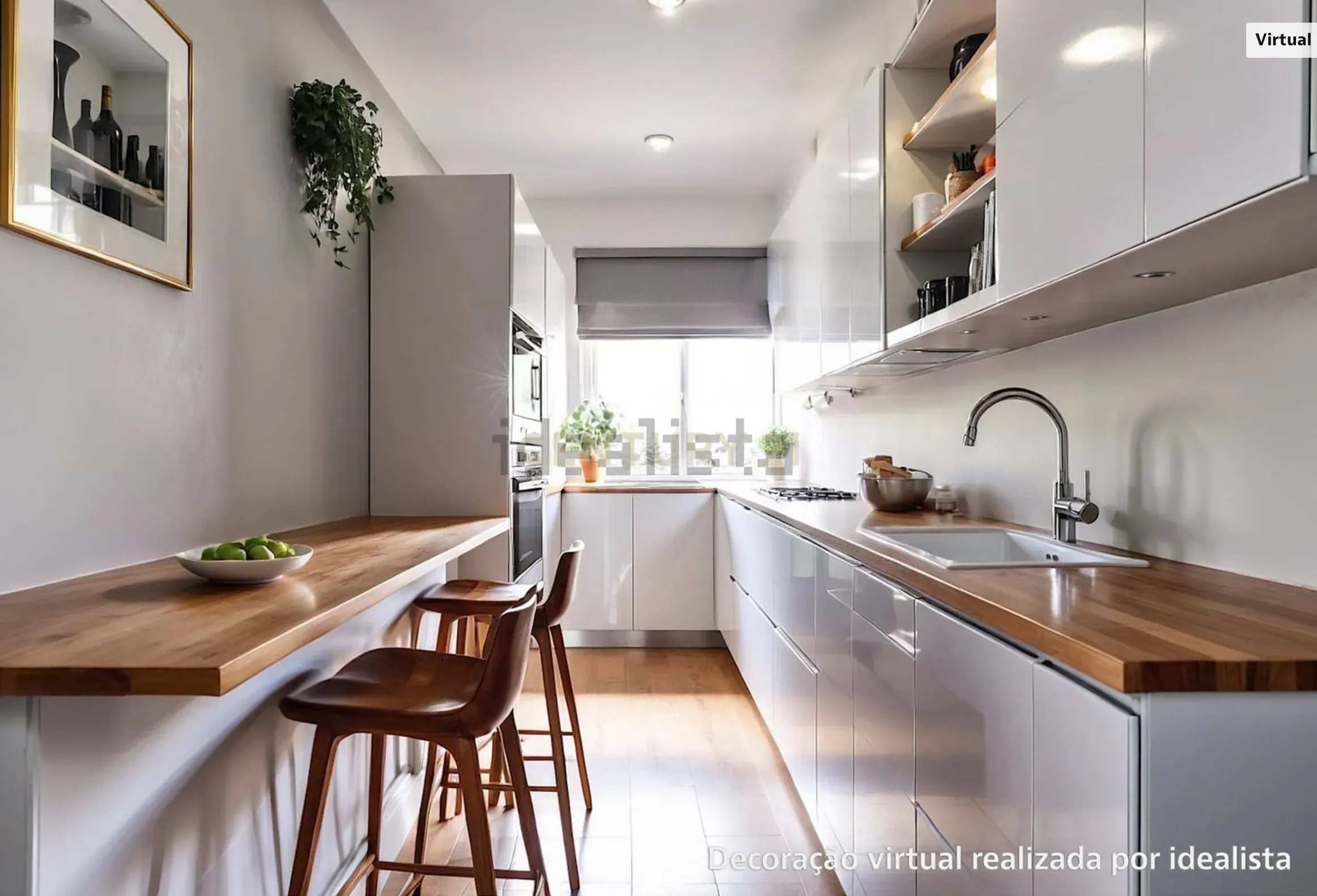 Fotografia 3 de APARTAMENTO T2 COM VISTA RIO PARA REMODELAÇÃO NA ESTRELA