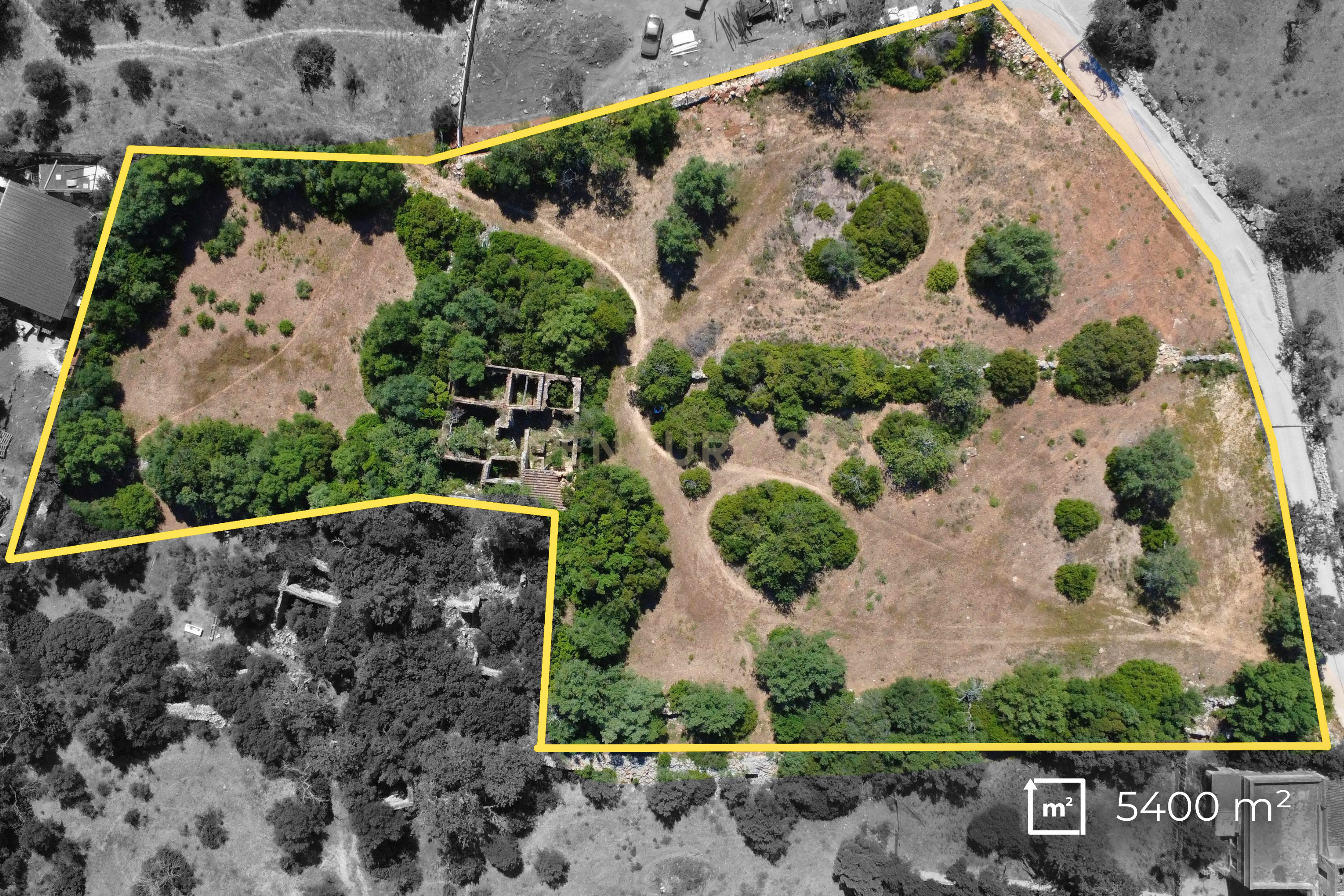 Fotografia 6 de Terreno com Ruína e Potencial de Construção | 5.400 m² | Moncarapacho A 10 min de Olhão e 15 min do Aeroporto