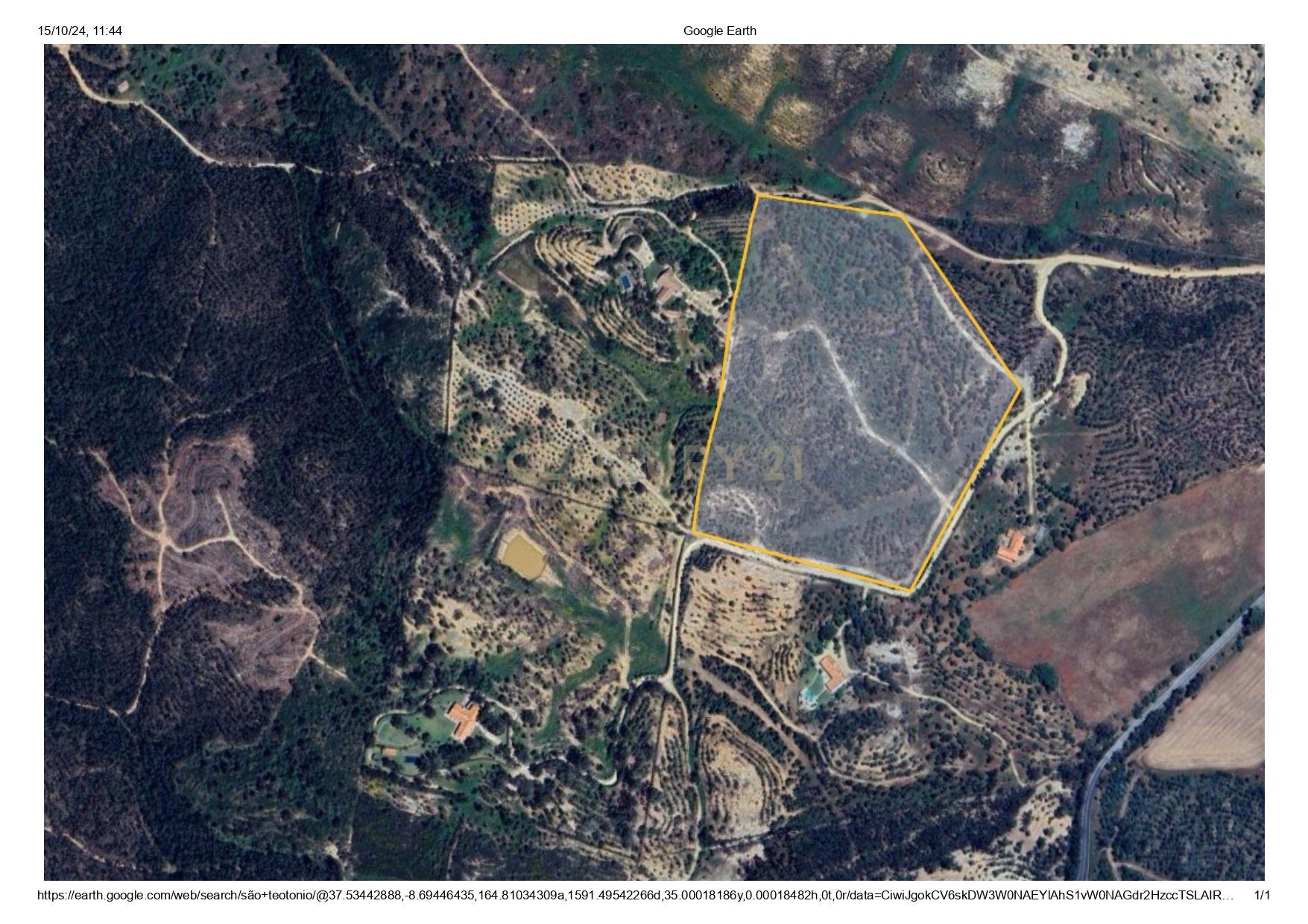 Land for sale in Odemira, Portugal — €290,000