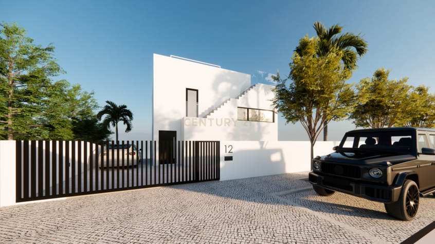 Moradia T3 com piscina em construção - Image 1