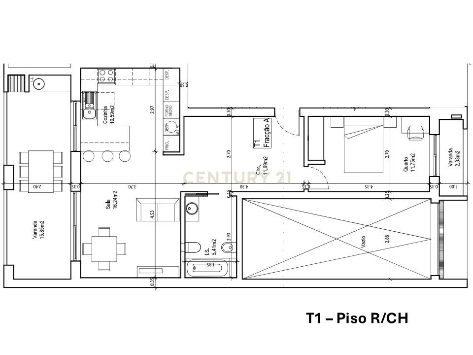 APARTAMENTO T1 | VALE DE MILHAÇOS | CORROIOS - Image 6